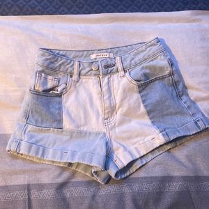 Pacsun Patchwork shorts